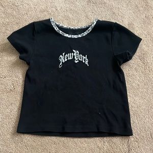 brandy melville new york top